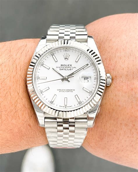 rolex day just 41 jubilee